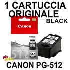 Canon PG-512 ORIGINALE CARTUCCIA NERO ALTA CAPACITA  MP280 MP495 MX340 MX410