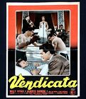 VENDICATA fotobusta poster Milly Vitale Alberto Farnese Boxe Pugili Musica BS12