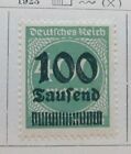 A8P49F157 Deutsches Reich Germany 1923-24 100 on 400m fine mh* stamp