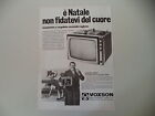 advertising Pubblicità 1968 TV TELEVISORE VOXSON SPRINT