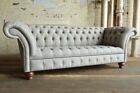 Chesterfield Design Luxus Polster Sofa Couch Sitz Garnitur Leder Textil Neu - q1