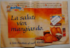 PUBBLICITÀ ADVERTISING FETTE BISCOTTATE MULINO BIANCO AL MALTO D ORZO - 1996