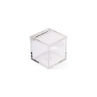 2 SCATOLE BOMBONIERE TRASPARENTI PLEXIGLASS 8x8x8 CM  FCA-PLEX8X8X8-2