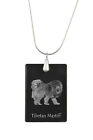 Mastino tibetano collana di cristallo con cane Art-Dog