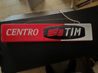 insegna " centro tim " bifacciale sospesa a neon