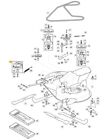 Frizione elettromagnetica ORIGINALE STIGA trattorino rasaerba 1330m 118399075/1