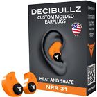 Decibullz Custom Moulded Ear Plugs Hearing Protection Defenders Shooting