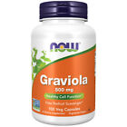 Graviola 500 MG 100 Capsule Da Now Foods