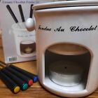 Set per Fonduta al cioccolato in ceramica