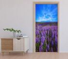 3D Purple Lupine I8437 Door Wall Stickers Wall Murals Wall Print Deco Erin 2023