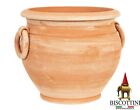 BISCOTTINI Vaso Terracotta Caspò Manici Fioriera Antigelo Giardino Orcio Esterno