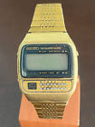 VINTAGE SEIKO CALCULATOR ALARM WRIST WATCH, C359-5019,WORKS,NO BATTERY HATCH