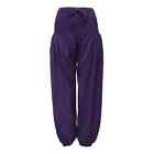 Plain Aladdin Harem Pants 100% Cotton Hippie Boho Trousers