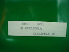 GILERA 50 TRIAL 5V ADESIVI bianco nero stickers