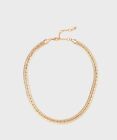 Sodini Chains collana a spiga grande dorato 91C102