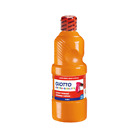 Tempera Giotto paint arancione flacone da 500ml