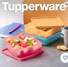 Tupperware Tris Contenitori Quadrati ,ermetici