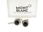 MONTBLANC Gemelli Classic platinati onice nero referenza 104497 new