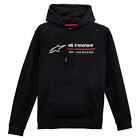 ALPINESTARS FELPA LINEAR RACE HOODIE BLACK TG XL