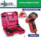 Pistola Termica Termosoffiatore 2000W Professionale Stayer Valigetta Inclusa