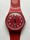 Orologio SWATCH Gent CHERRY BERRY (GR154)-compl. ROSSO-funziona! 2009-GUARDA!