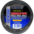 NASTRO TELATO AMERICANO NERO ROTOLO 25mtx50mm IMPERMEABILE