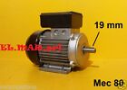 Motore Elettrico Monofase B3 CON PIEDINI giri 2800 1400 900 rpm poli 2 4 6 230 V