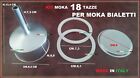 IMBUTO 18 TAZZE + FILTRO + 2 GUARNIZIONE PER CAFFETTIERA  MOKA BIALETTI 5 2024