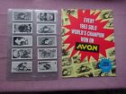 AVON RUBBER TYRES - LEADING RIDERS 1963 - COMPLETE SET VG & SPECIAL FOLDER GD+