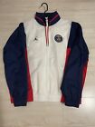 NIKE AIR JORDAN PSG Paris Saint-Germain Men Size Medium Hooded Jacket DB6487 100