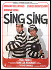 1983 * Manifesto 2F Cinema "Sing Sing - Enrico Montesano, Adriano Celentano" Com