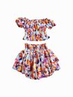 Y- Clù set completo estivo Top E Gonna Stampa Multicolore Taglia S/IT 40 Ragazza