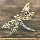 Dragonfly Pendant - 9ct Yellow & White Gold - 25x20mm