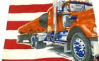 Bandiera Bandana Americana Raffigurante Tir Camion
