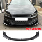 Spoiler für VW Scirocco 2008-2020 Matt Schwarz-Frontschürze Frontlippe Bodykit