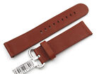 Cinturino Accessori Brown 22mm Cool Watch Band Vera Pelle Strap Leather Band NEW