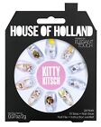 Unghie finte con colla decorate tips House of Holland Elegant touch nail art