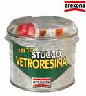 Stucco VETRORESINA Fai Tu 200g poliestere bicomponente con fibra di vetro