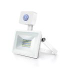 FARO LED SLIM 20W SMD CREPUSCOLARE CON SENSORE MOVIMENTO 4000K NATURALE IP65 ...