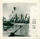 1940 s WWII US Army GI s Papua New Guinea Photo, Amtracs at beach