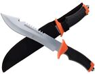 Coltello A Lama Fissa 36 cm Da Caccia Pesca Campeggio Trekking Survivor Outdoor