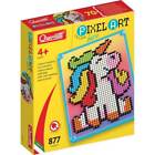 Mosaico per Bambini Chiodini Pixel Art Unicorno Quercetti 0767