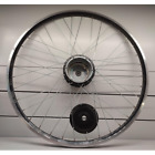 RUOTA POSTERIORE E-BIKE ATALA E-RUN 28" W/O MOTOR NERA IN ALLUMINIO