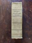 Vocabolario Italiano Nicola Zingarelli  1922 Seconda Edizione