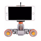 3-Wheels Motorized Camera Video Auto Dolly Car With Wireless Remote For Phone