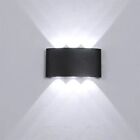 APPLIQUE LED LAMPADA DA PARETE PLAFONIERA ESTERNA INTERNA MURO DOPPIA LUCE 16W