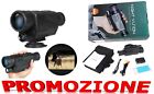 Monoculare Visione Notturna Infrarossi Cannocchiale Videocamera 5x40