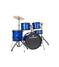 SOUNDSATION EDK22B BL METALLIC BLUE BATTERIA ACUSTICA 5 PEZZI