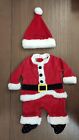 Vestito Babbo Natale 0-3 mesi 63cm