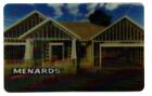 Menards Lenticular House Construction Blue Sky Gift Card No $ Value Collectible